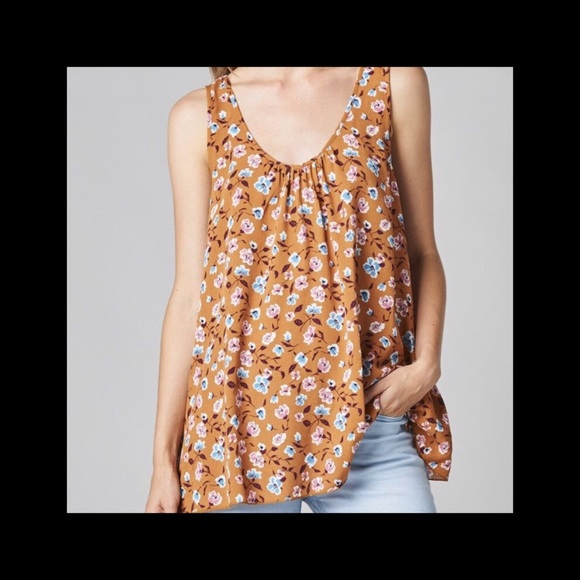 Caramel KrisKross Tank - Picture 3 of 5